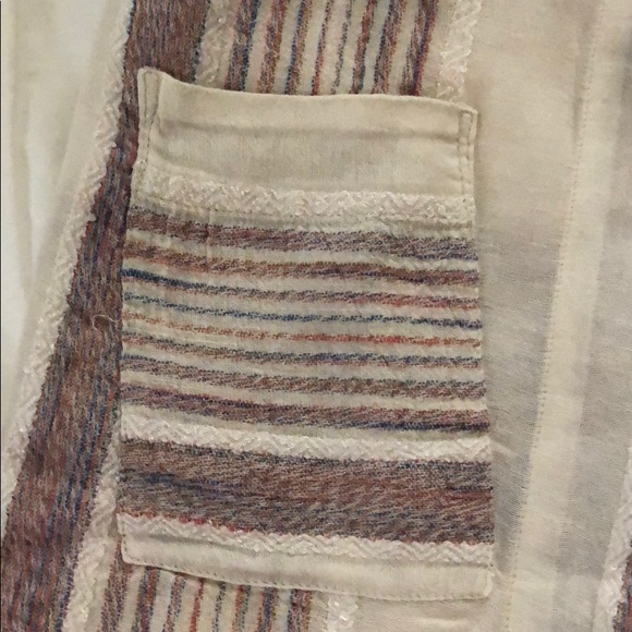 Holding Horses Avery Stripe Fringe Tie Skirt - Picture 6 of 8